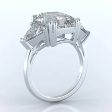 Afbeelding in Gallery-weergave laden, 9 Karaat Stralende Echt Diamanten Ring
