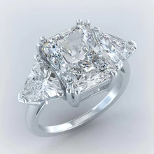 Afbeelding in Gallery-weergave laden, 9 Karaat Stralende Echt Diamanten Ring