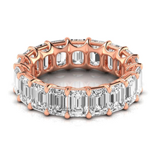 Afbeelding in Gallery-weergave laden, Briljant Eternity Band 0,50 karaat 14K Rosé Goud – vooraanzicht