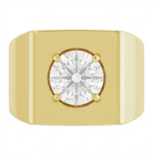 Afbeelding in Gallery-weergave laden, Antiek Cushion Diamant Mannen Ring 1,50 karaat