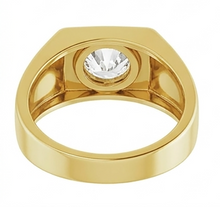 Afbeelding in Gallery-weergave laden, Antiek Cushion Diamant Mannen Ring 1,50 karaat