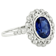Afbeelding in Gallery-weergave laden, echte round diamant 4karaat watch op wit