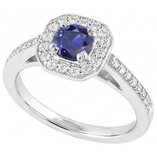 Afbeelding in Gallery-weergave laden, echte round diamant 3karaat ring close-up detail