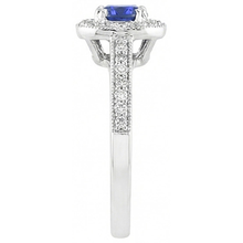 Afbeelding in Gallery-weergave laden, echte round diamant 3karaat ring profielweergave