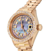 Afbeelding in Gallery-weergave laden, dweil snaar diamanten wijzerplaat Rolex