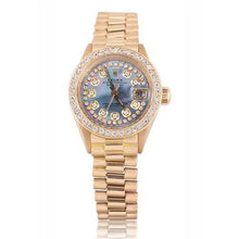 Afbeelding in Gallery-weergave laden, dames geelgouden Rolex-horloge