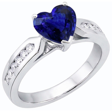 Afbeelding in Gallery-weergave laden, echte round diamant 2.50karaat ring vooraanzicht
