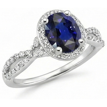 Afbeelding in Gallery-weergave laden, echte round diamant 5karaat ring profielweergave