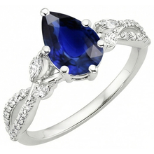 Afbeelding in Gallery-weergave laden, echte marquise diamant 5.50karaat ring close-up detail