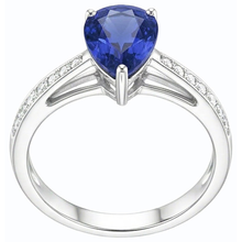 Afbeelding in Gallery-weergave laden, echte round diamant 2.50karaat ring zijaanzicht