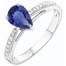 Afbeelding in Gallery-weergave laden, echte round diamant 2.50karaat ring bovenaanzicht