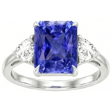 Afbeelding in Gallery-weergave laden, echte diamant 3karaat ring vooraanzicht