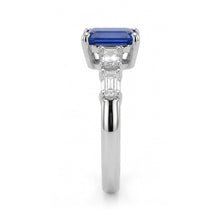 Afbeelding in Gallery-weergave laden, echte diamant 2.50karaat ring close-up detail