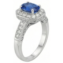 Afbeelding in Gallery-weergave laden, echte round diamant 2.01karaat ring bovenaanzicht