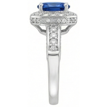 Afbeelding in Gallery-weergave laden, echte round diamant 2.01karaat ring profielweergave