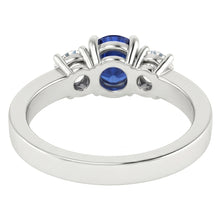 Afbeelding in Gallery-weergave laden, echte round diamant 1.50karaat ring profielweergave