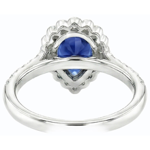 Afbeelding in Gallery-weergave laden, echte round diamant 3.50karaat ring bovenaanzicht