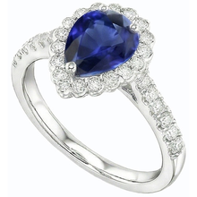 Afbeelding in Gallery-weergave laden, echte round diamant 3.50karaat ring profielweergave