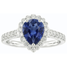 Afbeelding in Gallery-weergave laden, echte round diamant 3.50karaat ring op wit