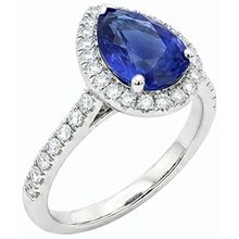Afbeelding in Gallery-weergave laden, echte round diamant 3.50karaat ring close-up detail