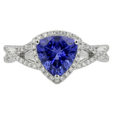 Afbeelding in Gallery-weergave laden, echte round diamant 3karaat ring close-up detail