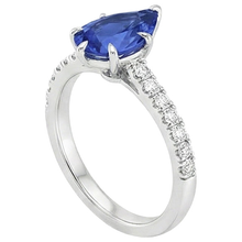 Afbeelding in Gallery-weergave laden, echte round diamant 5karaat ring close-up detail