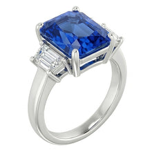 Afbeelding in Gallery-weergave laden, echte diamant 1.75karaat ring vooraanzicht