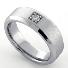 Afbeelding in Gallery-weergave laden, Casual Heren Lab Gegroeid Diamant Ring Rond Geslepen