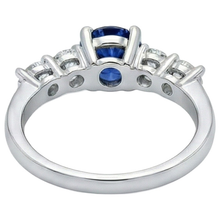 Afbeelding in Gallery-weergave laden, echte round diamant 2.90karaat ring op wit