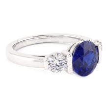 Afbeelding in Gallery-weergave laden, Ceylon Saffieren Ring