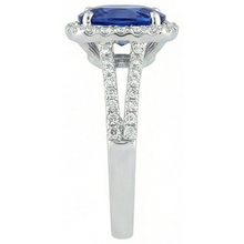 Afbeelding in Gallery-weergave laden, Ceylon Sapphire 3.25 Karaat Jubileumring Wit Goud 14K
