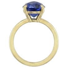 Afbeelding in Gallery-weergave laden, Ceylon Sapphire Solitaire Ring Teardrop Style Peer 3,50 Karaat