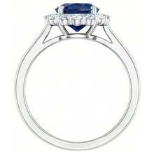 Afbeelding in Gallery-weergave laden, echte round diamant 2.45karaat ring op wit