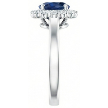 Afbeelding in Gallery-weergave laden, echte round diamant 2.45karaat ring profielweergave
