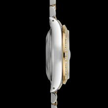 Afbeelding in Gallery-weergave laden, Champagne Arabisch roestvrij staal en gouden armband Rolex Datumjust-horloge