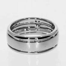 Afbeelding in Gallery-weergave laden, Comfort Geschikt Heren Band Diamant Ring Voor Mannen