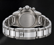 Afbeelding in Gallery-weergave laden, Rolex Cosmograph Daytona 116520 40mm Roestvrij Staal Horloge met Zwarte Wijzerplaat
