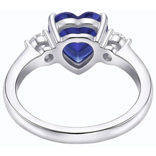 Afbeelding in Gallery-weergave laden, echte round diamant 2.50karaat ring vooraanzicht