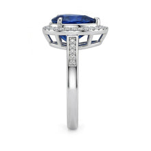Afbeelding in Gallery-weergave laden, echte round diamant 3karaat ring bovenaanzicht