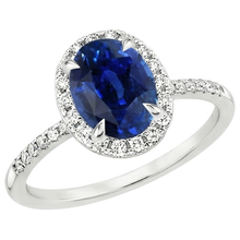 Afbeelding in Gallery-weergave laden, echte round diamant 3.25karaat ring close-up detail