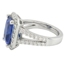 Afbeelding in Gallery-weergave laden, echte round diamant 3.50karaat ring op wit