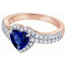 Afbeelding in Gallery-weergave laden, echte round diamant 4.50karaat ring close-up detail