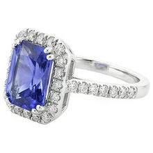 Afbeelding in Gallery-weergave laden, echte round diamant 3.50karaat ring bovenaanzicht