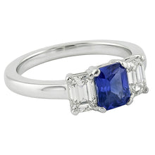 Afbeelding in Gallery-weergave laden, echte diamant 1.50karaat ring bovenaanzicht