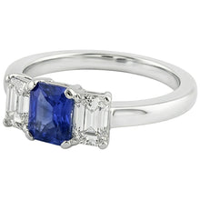 Afbeelding in Gallery-weergave laden, echte diamant 1.50karaat ring profielweergave