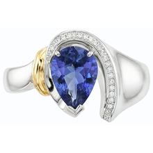 Afbeelding in Gallery-weergave laden, echte round diamant 2karaat ring profielweergave
