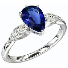 Afbeelding in Gallery-weergave laden, echte round diamant 2karaat ring vooraanzicht