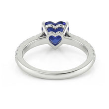 Afbeelding in Gallery-weergave laden, echte round diamant 2.50karaat ring profielweergave