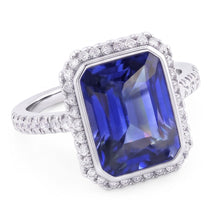 Afbeelding in Gallery-weergave laden, Dames Natuurlijke echte diamant ( niet in het laboratorium gekweekt )en verlovingsring bezel set ...