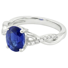 Afbeelding in Gallery-weergave laden, echte round diamant 5karaat ring bovenaanzicht